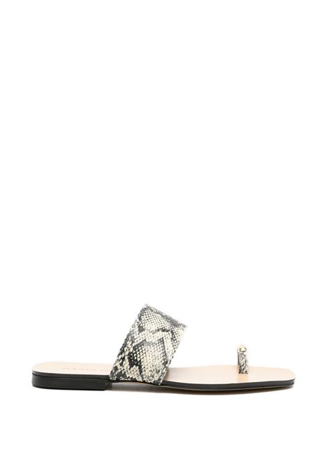 pleandra capri sandal woman rock and black MARIA LUCA | DL46004A 23005800